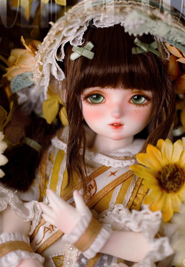 Pre-Order Gem Sunny Sunflower 29cm/11.4In Bjd Full Set Official 10Th Anniversary