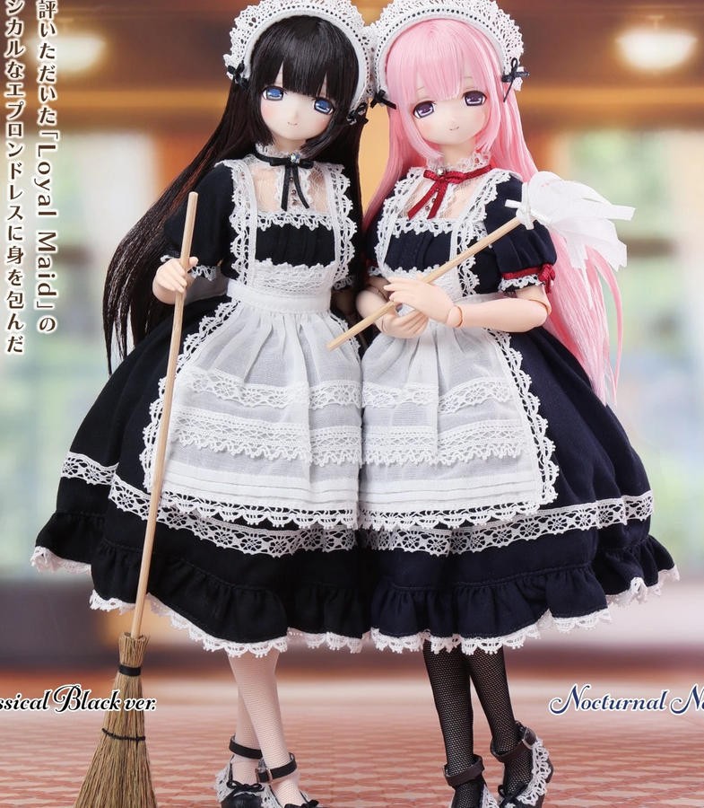 Azone Mia Loyal Maid Nocturnal Navy 24.5cm/9.6In 1/6 Full Set Action Figure Gift