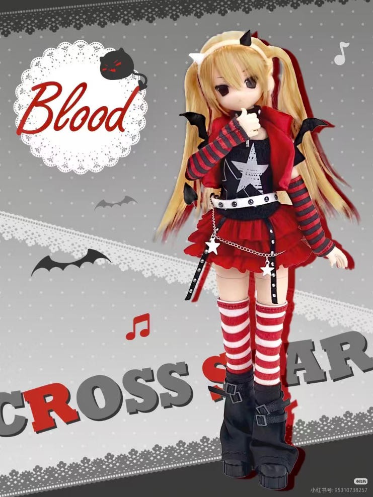 Magical Girl Series 8.6In Bjd Dressable Doll Lovely Action Figure Gift In Stock