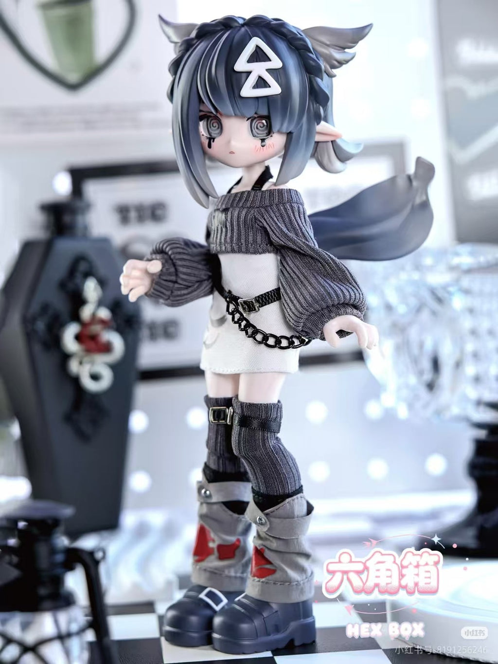 Hex Box Aquatic Life 18cm/7In Bjd Confirmed Dressable Lovely Action Figure Gift