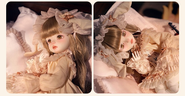 Joybjd Ari Pajama Girl Dolly 27cm/10.6In Bjd Full Set 1/6 Action Figure Official