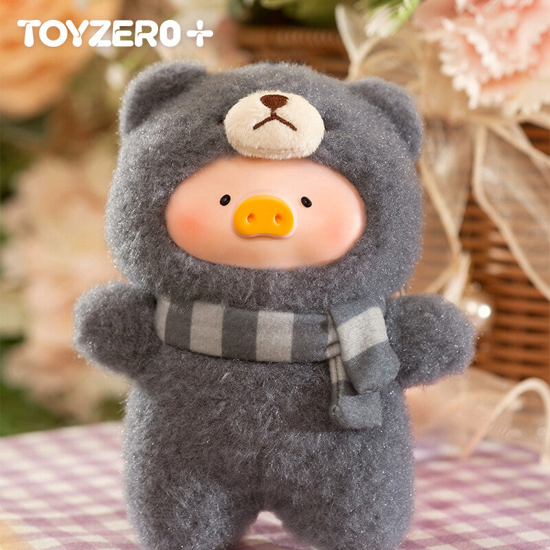 6Pcs Lulu The Piggy Teddy/Bunny Joyful Time Action Figures Vinyl Pendants