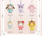 TOPTOY Sanrio Family Latte Baby Plush Doll Series Confirmed Blind Box Figure Toy