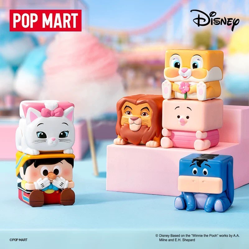 Authentic Disney Classics POP CUBE-2 Series Blind Box Figures Toy MINI Doll