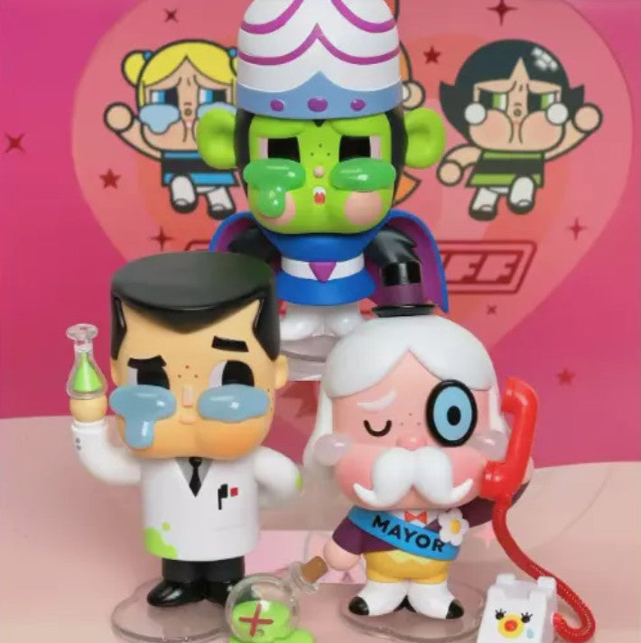 Authentic CRYBABY x The Powerpuff Girls Series Confirmed Blind Box Figure Toy