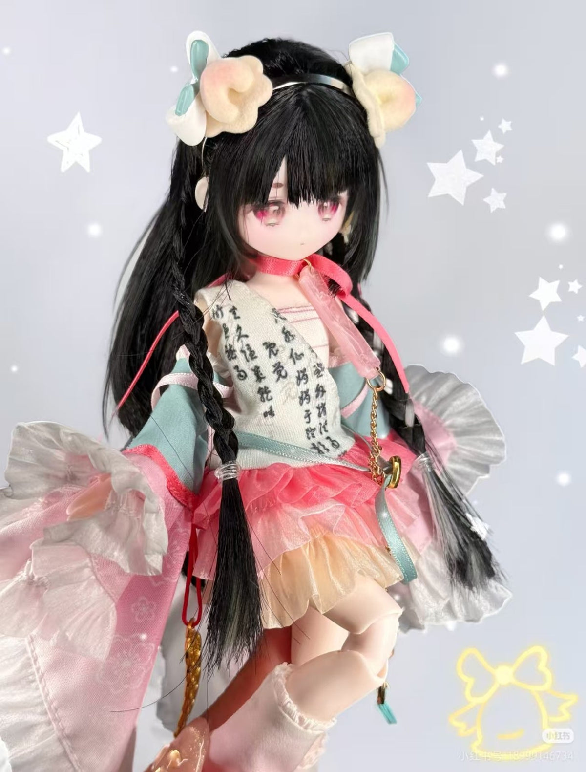 Inedible's Doll Lovely Kwaidan 16.3cm/6.4" Bjd Doll Dressable Action Figure Gift