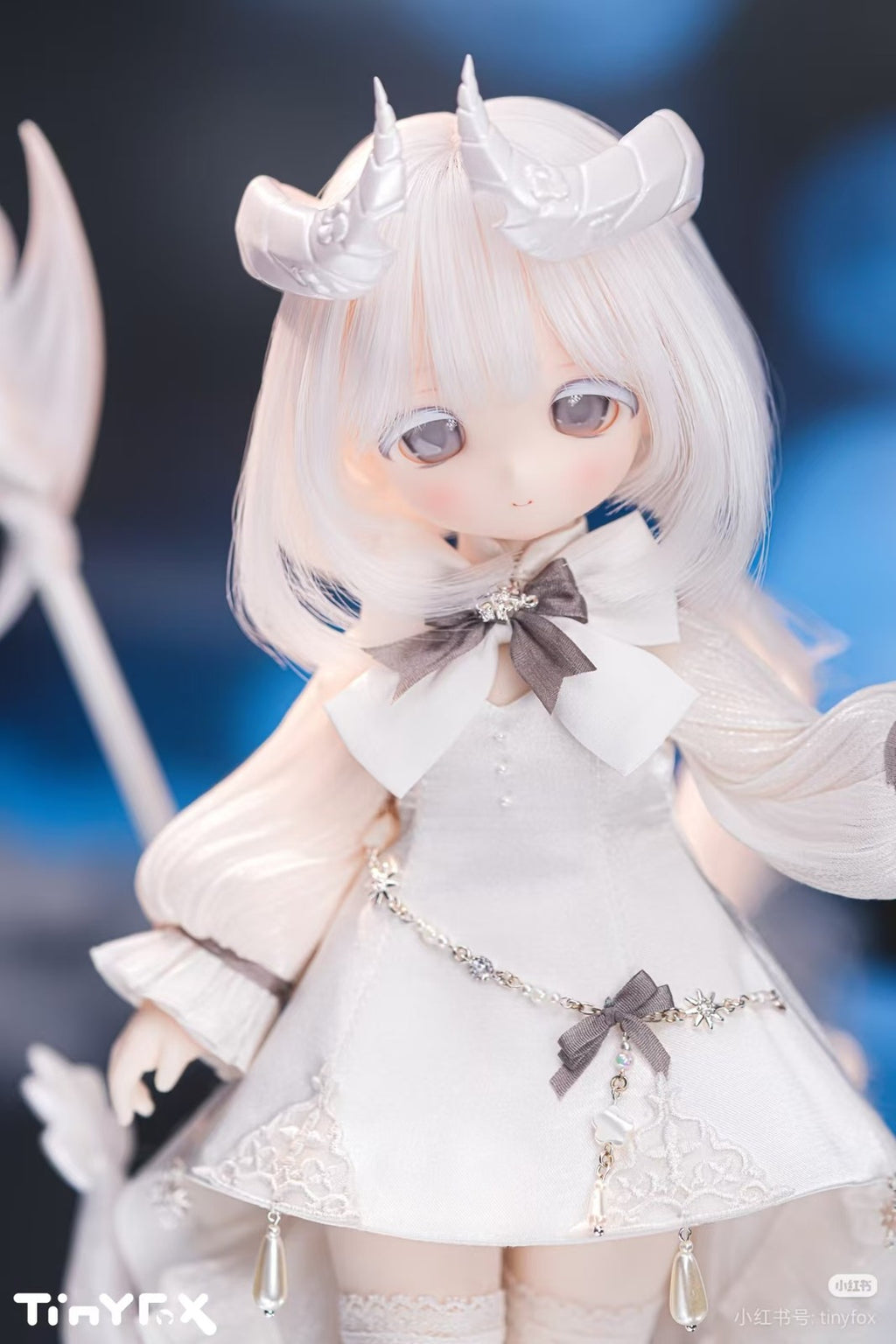 Tinyfox The White Dragon Freyde 27.5cm/10.8" 1/6 Cute Bjd Full Set Official Gift