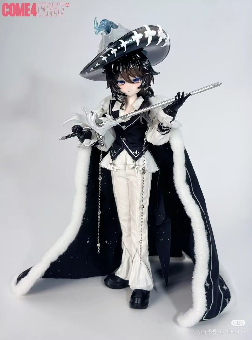Come4Free Niyru Loi 19.5cm/7.6In Bjd Dressable 1/8 Confirmed Action Figure Gift