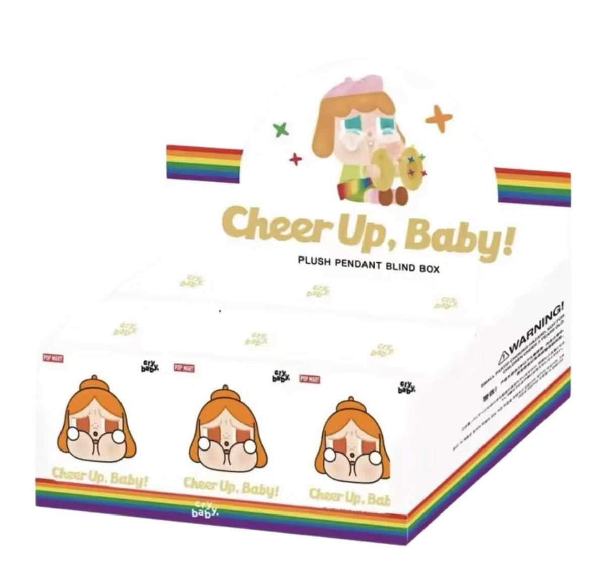 Authentic Crybaby Cheer Up, Baby! Series Plush Pendant Blind Box Figures Toy