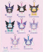 TOPTOY Sanrio Kuromi Party Vinyl Plush Blind Box Figure Pendant Trendy Toys Gift