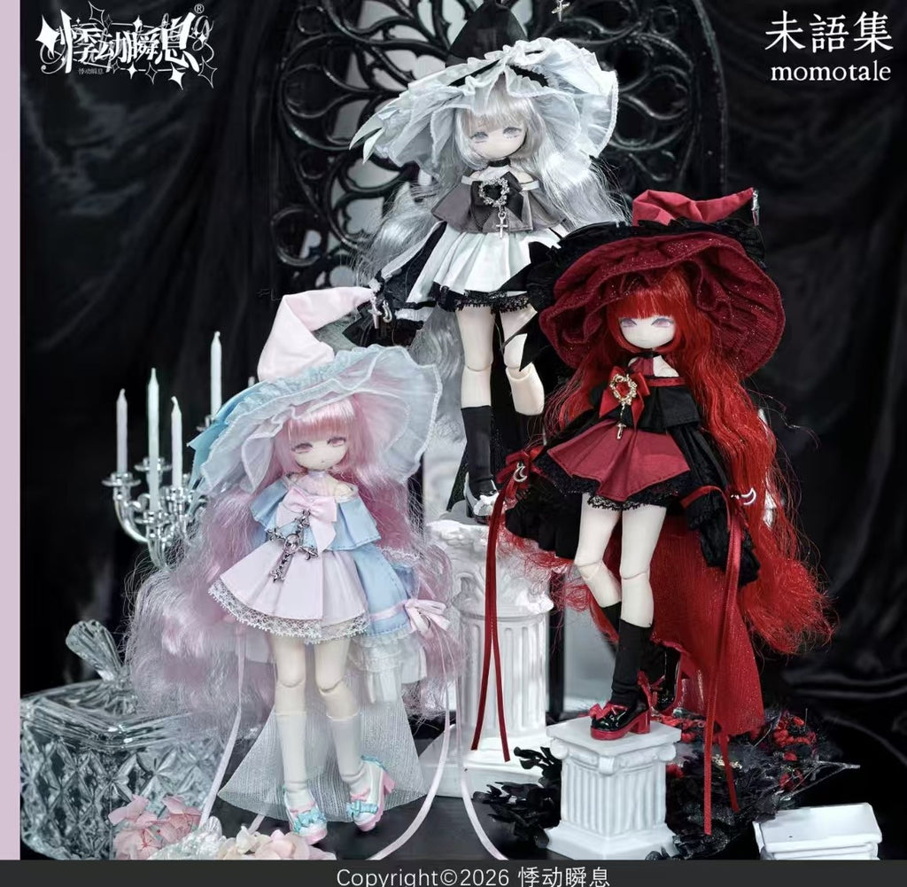 Momotale Paradise Lost Silver Witch Bjd Hang Card Mjd Action Figure Official Gif