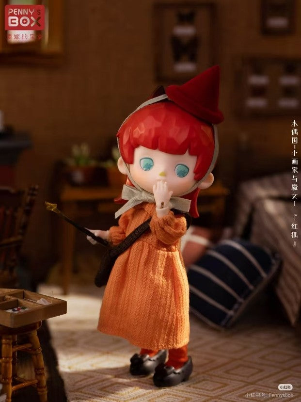 Penny's Box Little Painter and Little Witch Series 5.5In Bjd Doll Action Figure