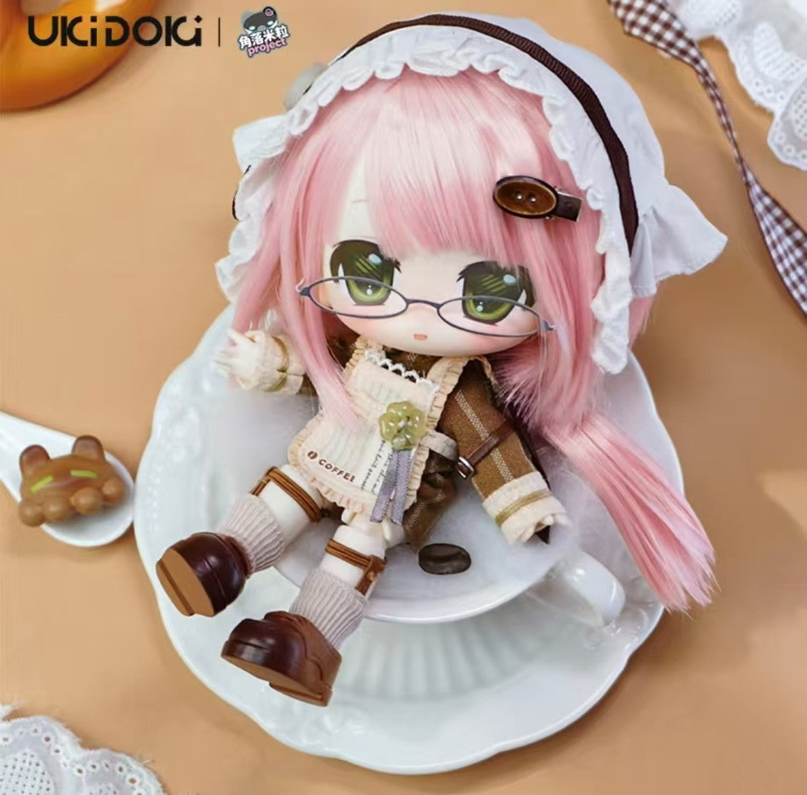 Uki Doki Mini Mili Project Series 18cm/7In Bjd Dressable Cute Action Figure Gift