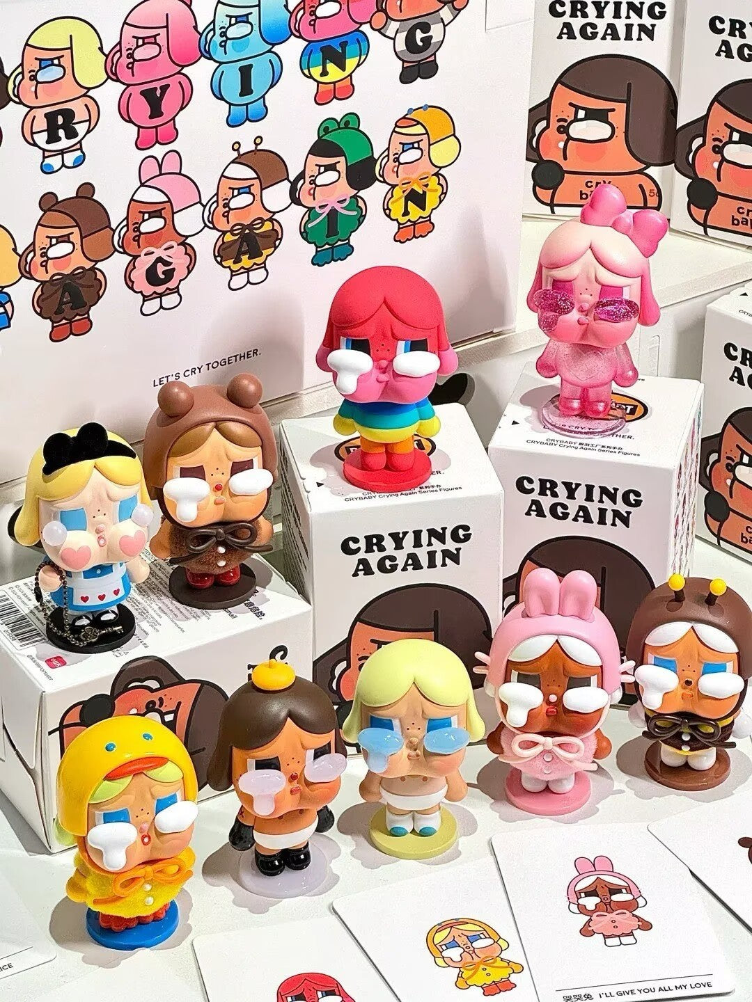 CRYBABY Crying Again Series Blind Box Confirmed Figure Toy Authentic