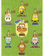 52TOYS MINIONS BOB+TIM BETTER TOGETHER SERIES VINYL PLUSH PENDANT TOY GIFT
