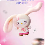 Miniso Hello Kitty Pop Star Series Plush Confirmed Blind Box Figure Gift Toy