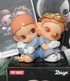 POP MART Zsiga Twins Series Blind Box Of 9 Figure Toy Gift