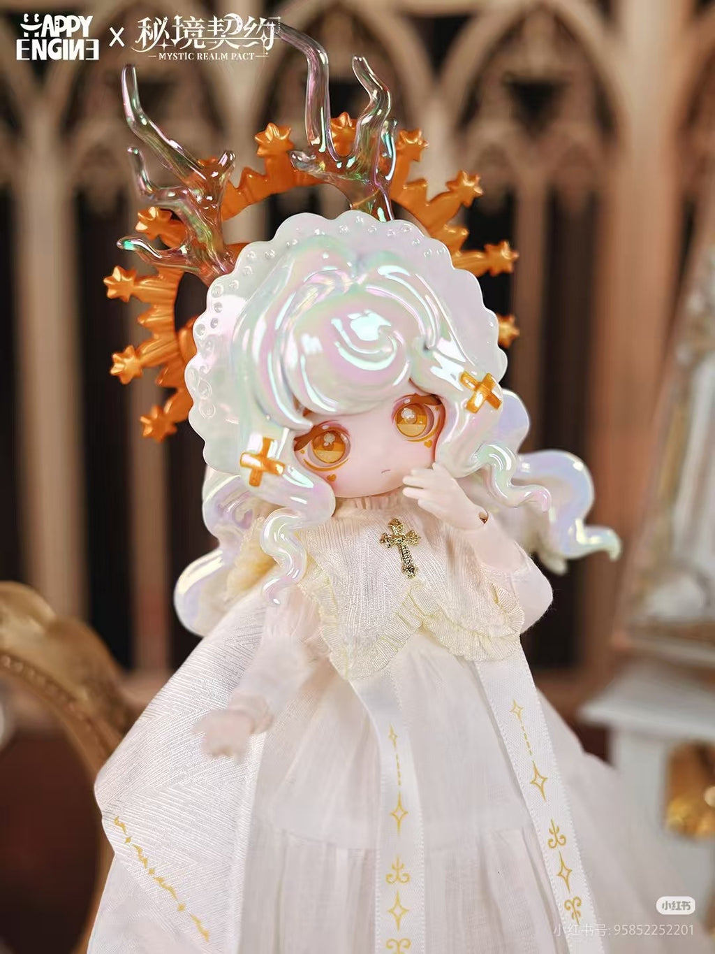6Pcs The Luluelf Story Mystic Realm Pact Series 8.2" Bjd Dressable Action Figure