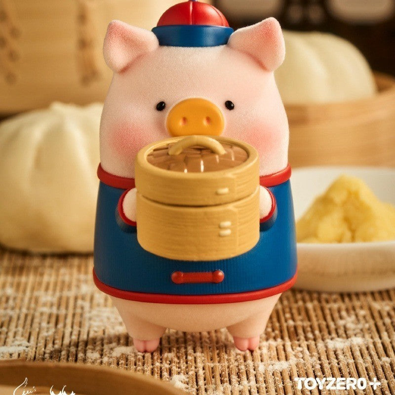 TOYZERO LuLu The Piggy LU's Small Restaurant Series Confirmed Blind Box Figure
