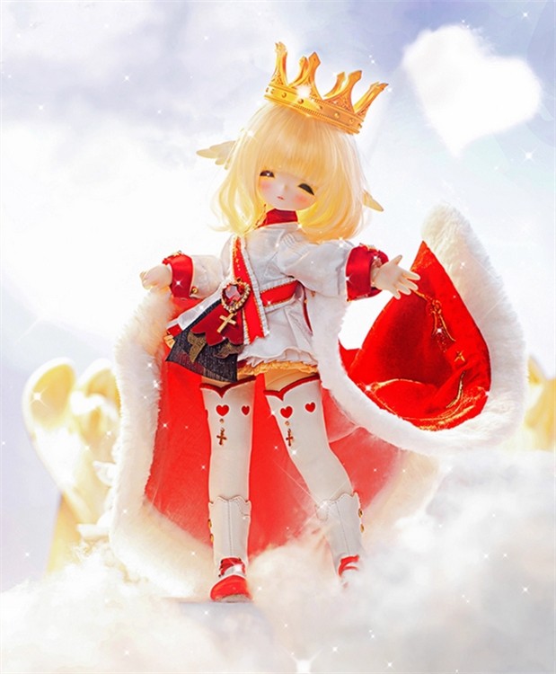 Tinyfox Fox King Coroation of The King 10.8In Bjd Mjd Full Set Limited Official