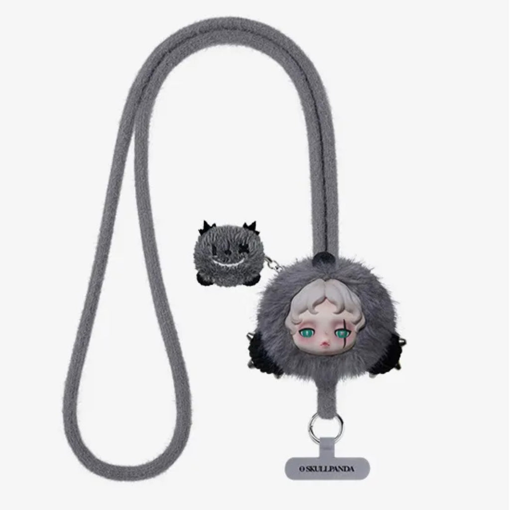 POP MART SKULLPANDA You Found Me！Series Phone Lanyard Authentic