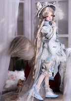 Gem Luna The Cat Wishes 17.9" Bjd Full Set Action Figure Official Gift
