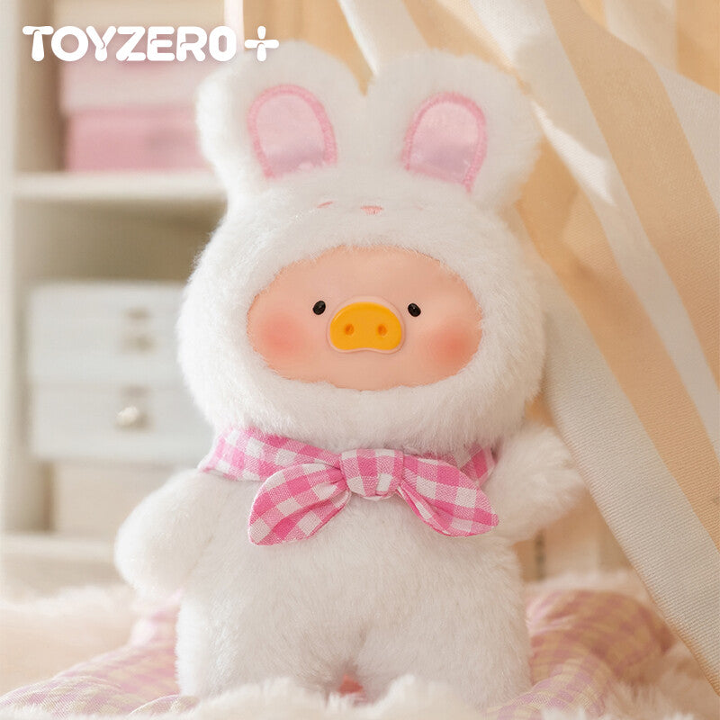 6Pcs Lulu The Piggy Teddy/Bunny Joyful Time Action Figures Vinyl Pendants