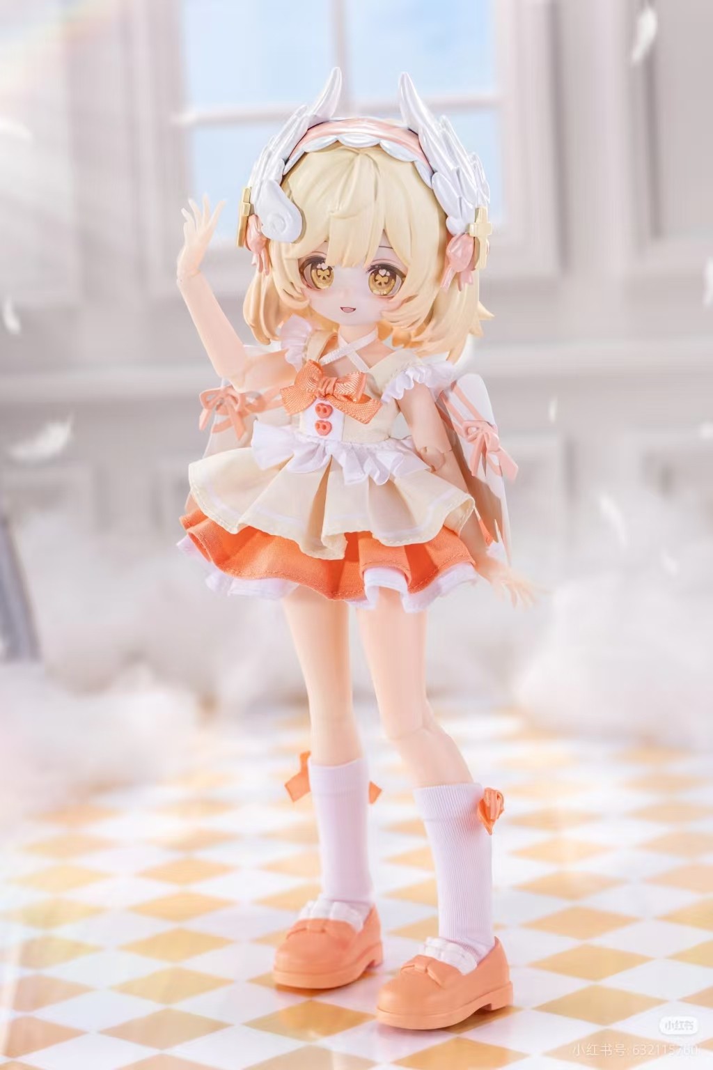 6Pcs Tency Light and Shadow 27.5cm/10.8In Bjd Dressable Action Figures Gift