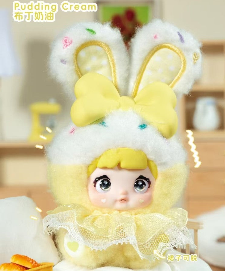 Nommi Baby Sweetheart Bunny Confirmed 10cm/3.9in Plush Pendant Action Figure