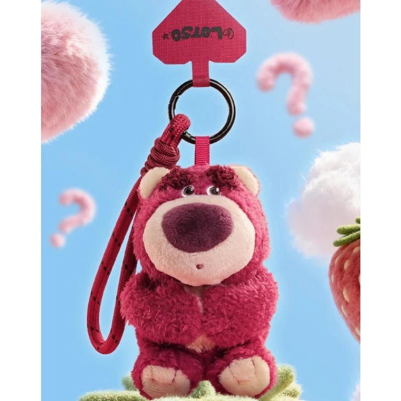 52TOYS Disney Lotso Plush Series Phone Rope Blind Box Figure Toys