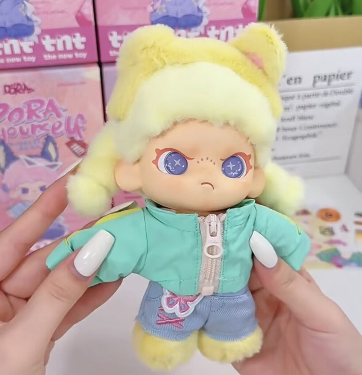 TNTSPACE DORA Be Yourself Series Plush Pendant Blind Box Figures Toy Doll Gift