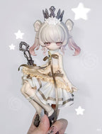 4Pcs Lunar Lore Moonlight Fairy Tale 6.4In Bjd Dressable Action Figures