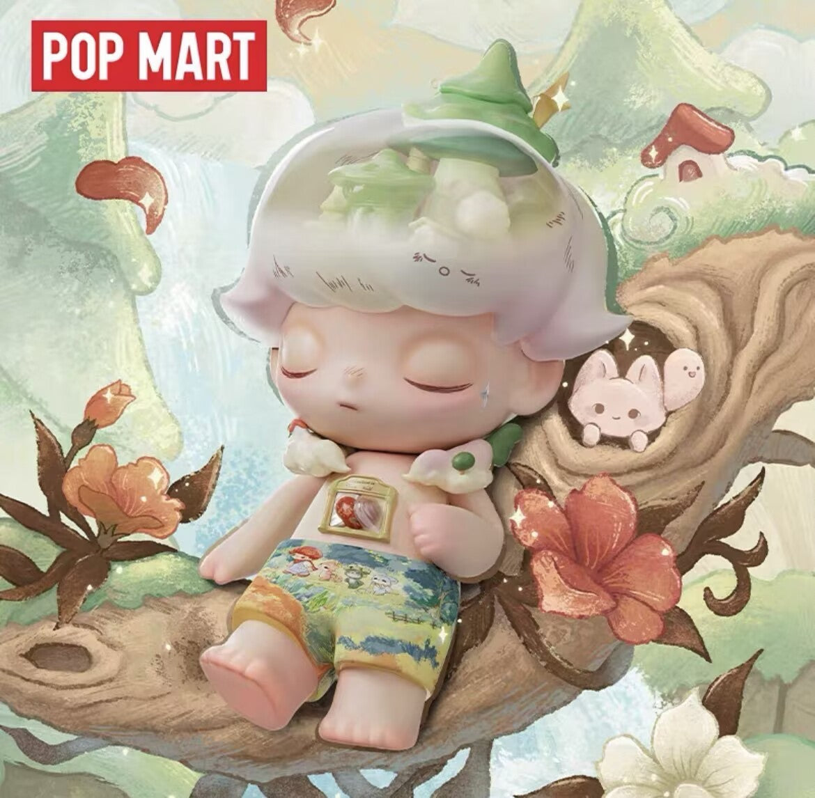 Authentic Mega Just Dimoo 400% Dreaing Wildernes Series Figure Gift New Hot