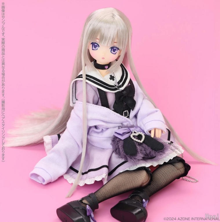 Azone Melty☆Cute Wicked Sugar Aika Pinkish/Misty Girl 9.2" Bjd 1/6 Full Set Gift