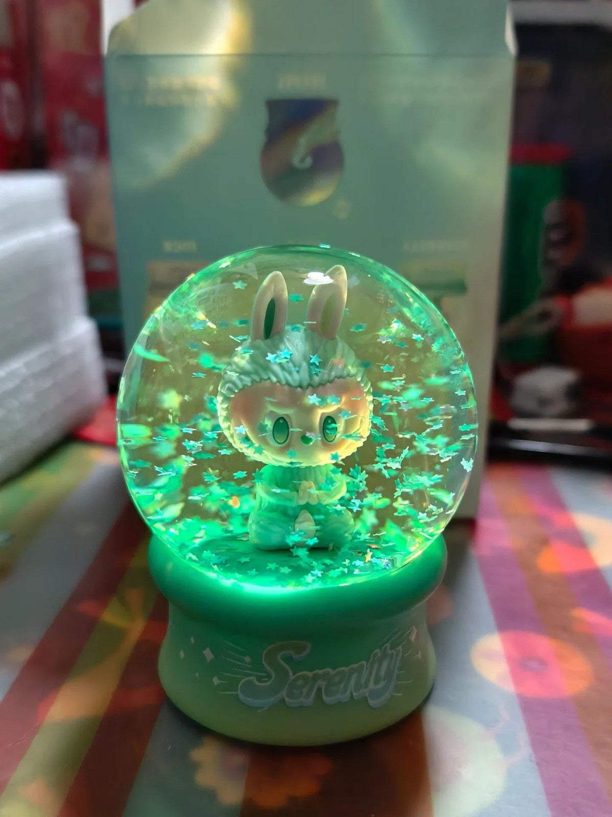 Authentic Big Into Energy Snow Crystal Ball Series Blind BoxArt Toy Gift Display