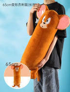 Cute Funny Tom and Jerry Waffle Bowling Ball Squashed Etc Plush Doll