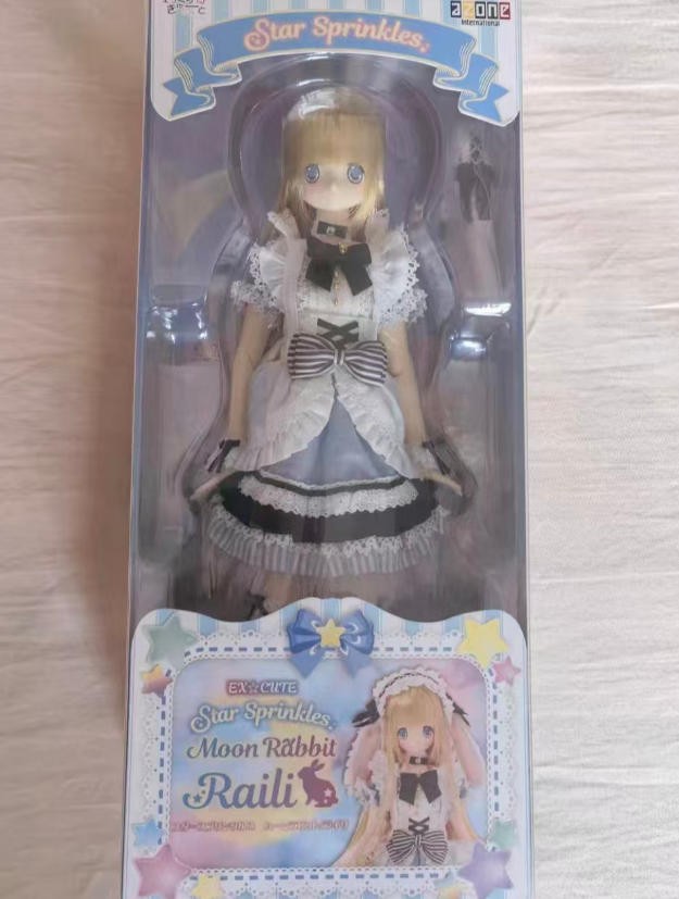 Azone Star Ex☆Cute Sprinkles Moon Rabbit Raili 1/6 Lovely Bjd Action Figure Gift