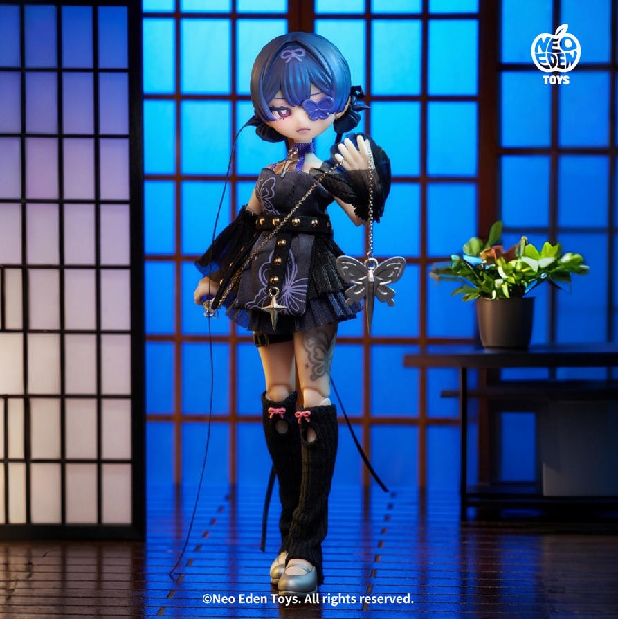 Eve Lynna Double-Faced Killer 18cm/7In Confirmed Bjd Dressable Action Figure