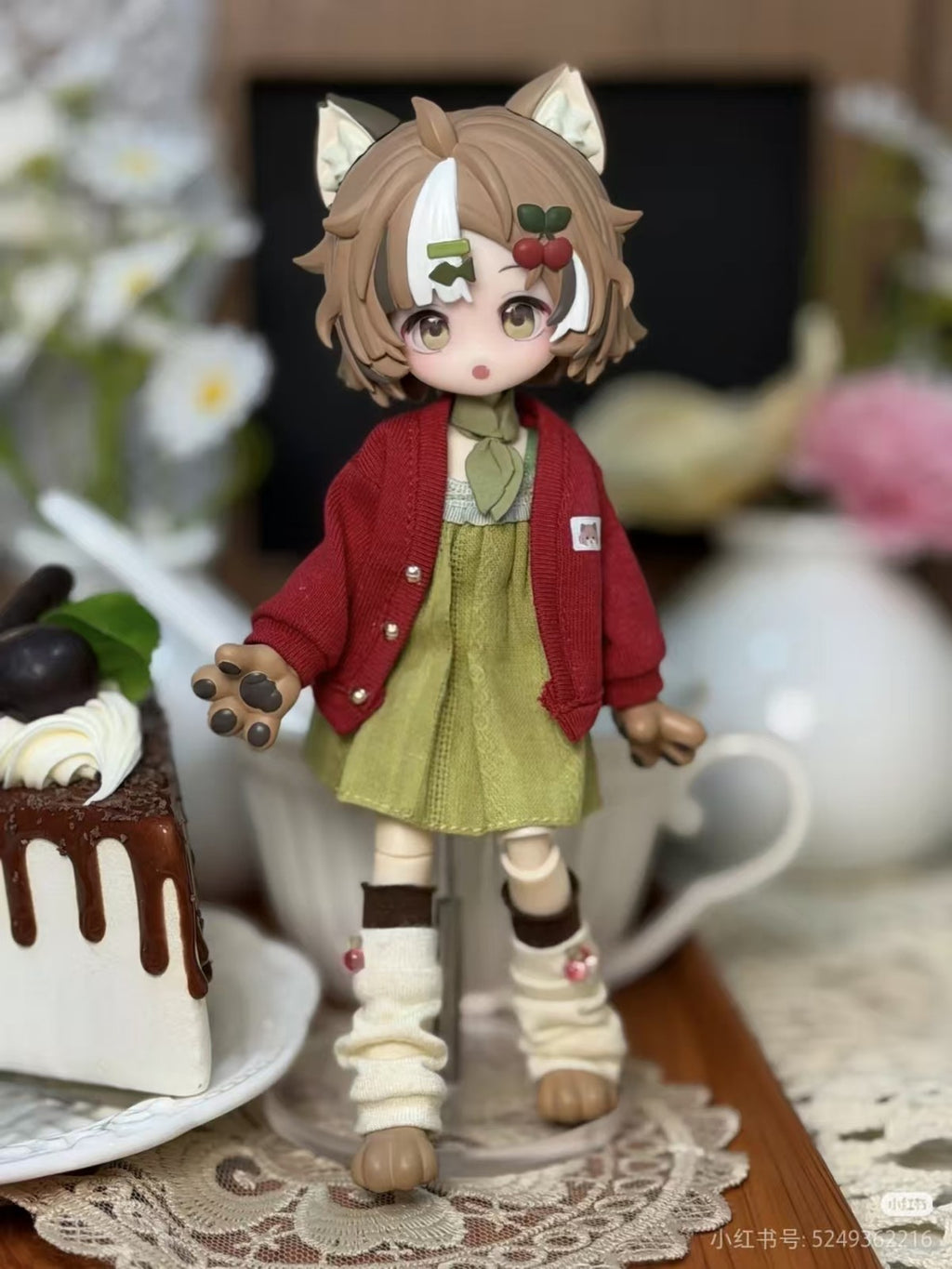 7Pcs Fruit Hard Candy Research Institute Bjd Dressable Action Figures In Stock