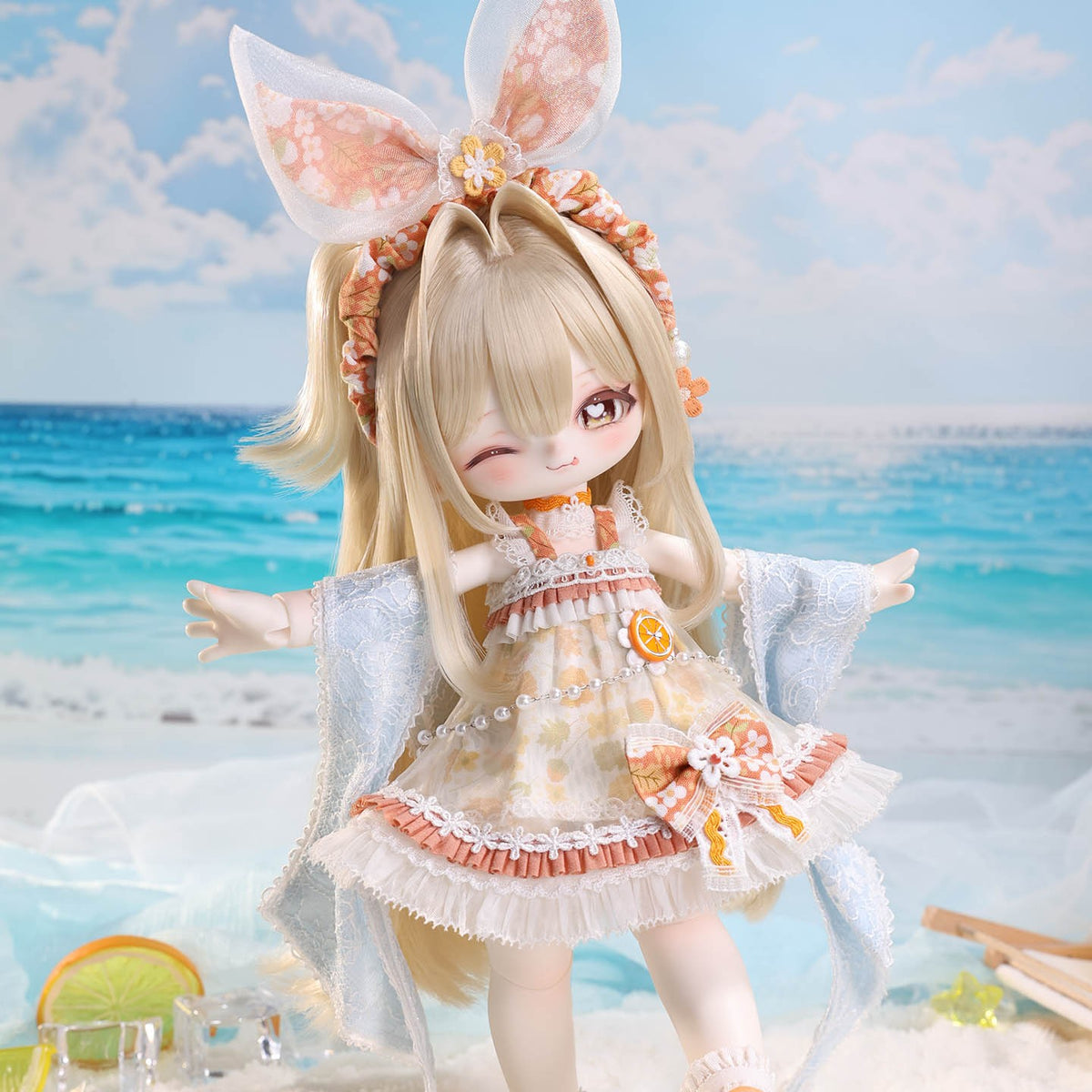 Pre-Order Milo Doll Citrus Sea Salt 10.7In Bjd Full Set Limit Action Figure Gift