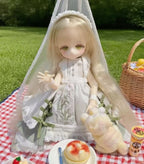 Momotale Series Lily Alice Rabbit Spring Day Bjd Cute Action Figure Gift Genuine