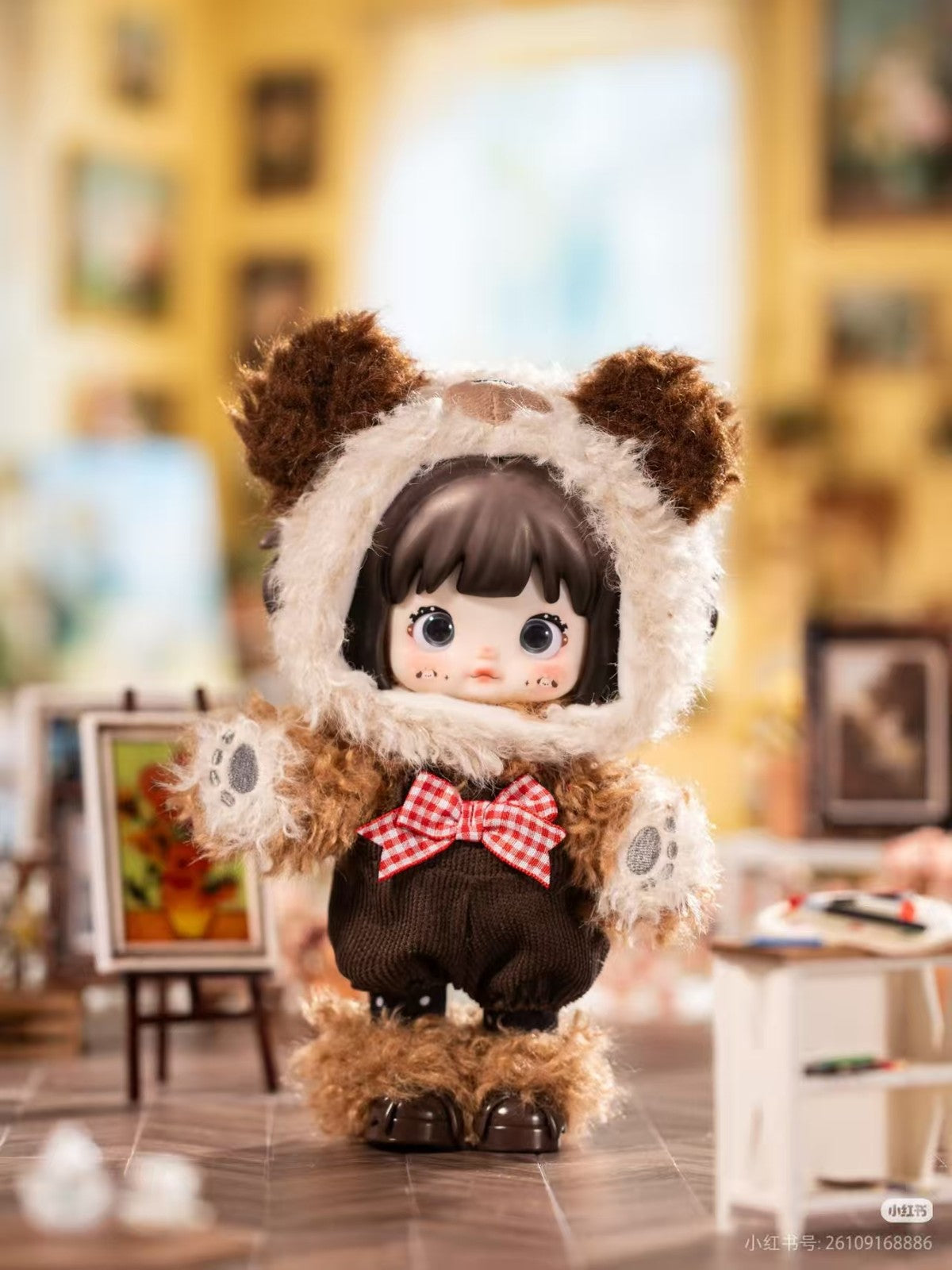 6Pcs Nommi Forest Kingdom Animal 9.8" Plush Pendants Action Figure Gift In Stock