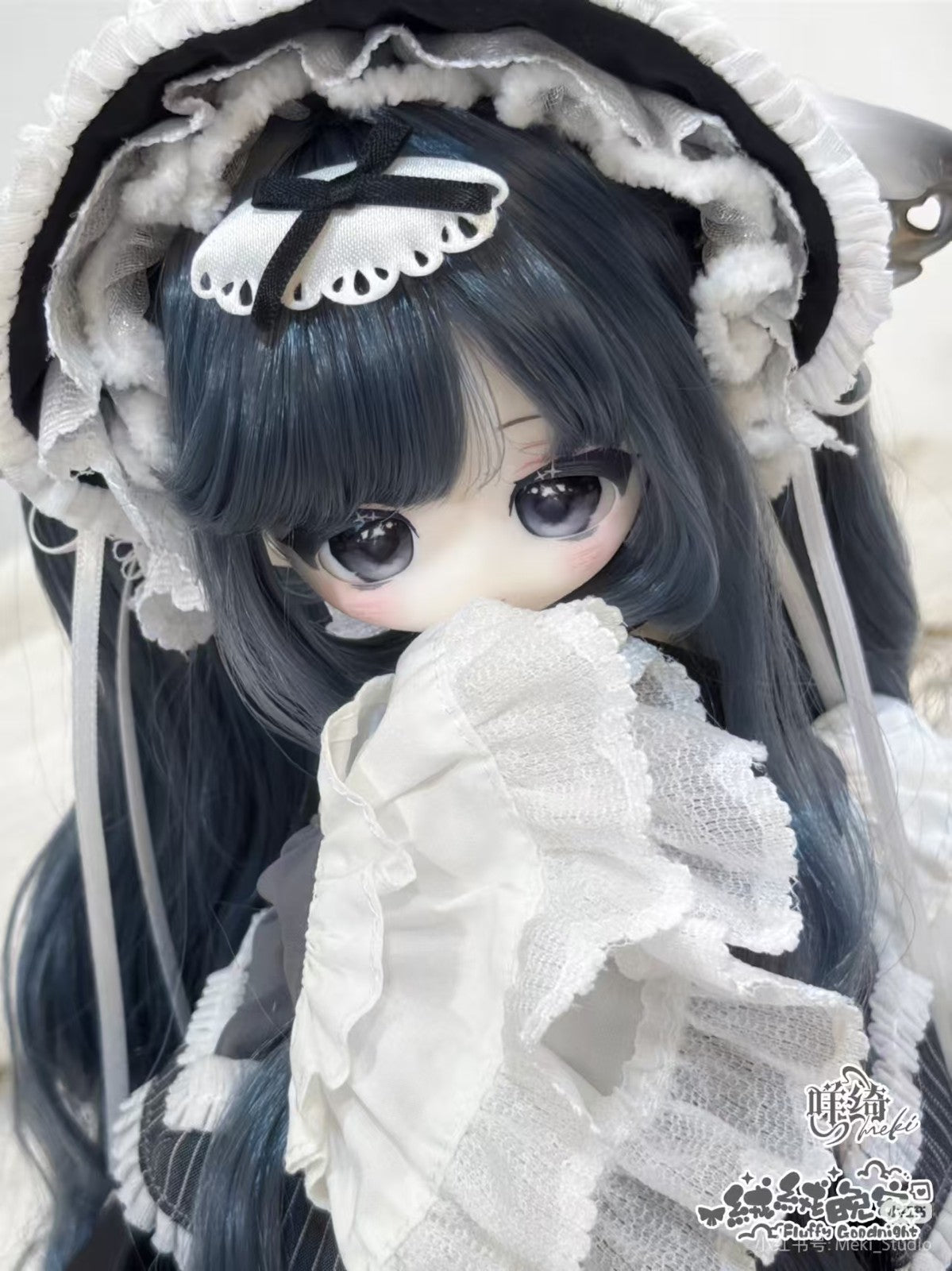 Pre-Sale Meki Fluffy Goodnight WuZei XinRong Bjd Lovely Dressable Hang Card Gift