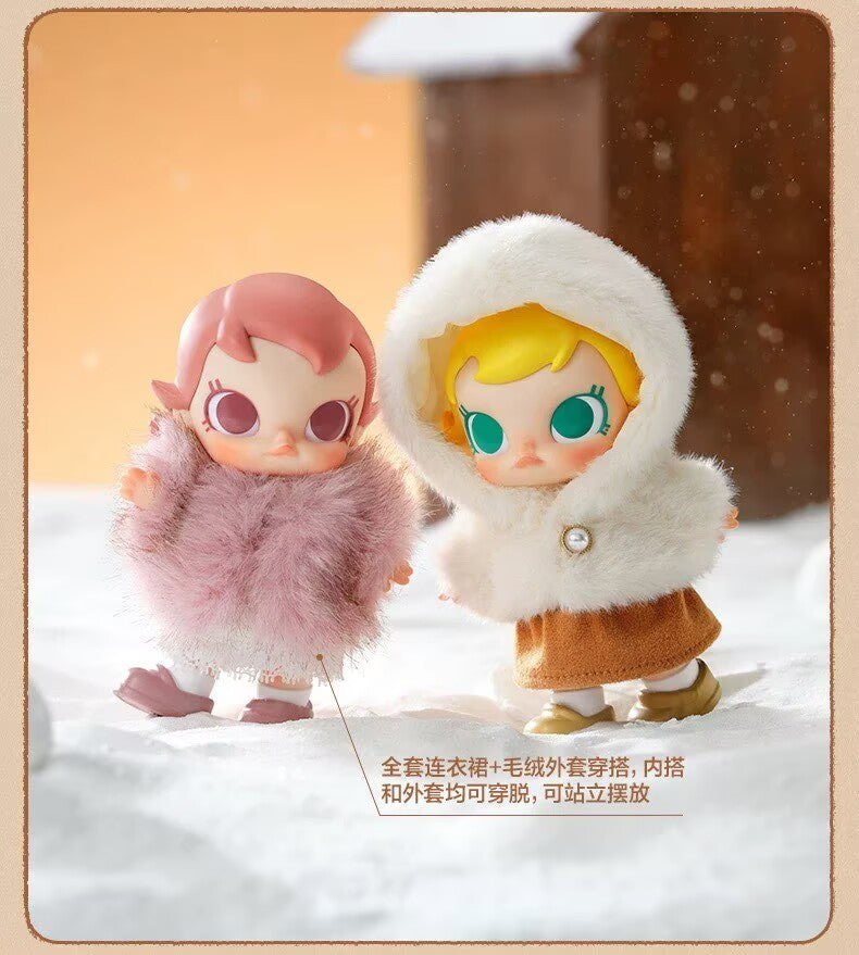Baby Molly Winter Fit Check Series Plush Pendant Confirmed Blind Box Figure Toys