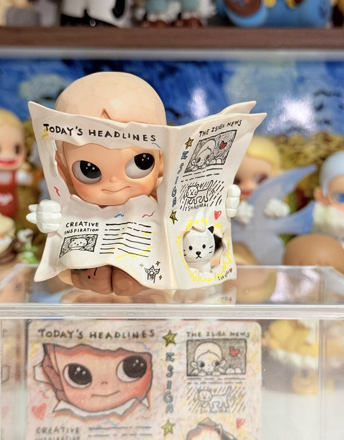 The Headlines(hidden)- Zsiga Under The Sun Series Blind Box Figures Toy New