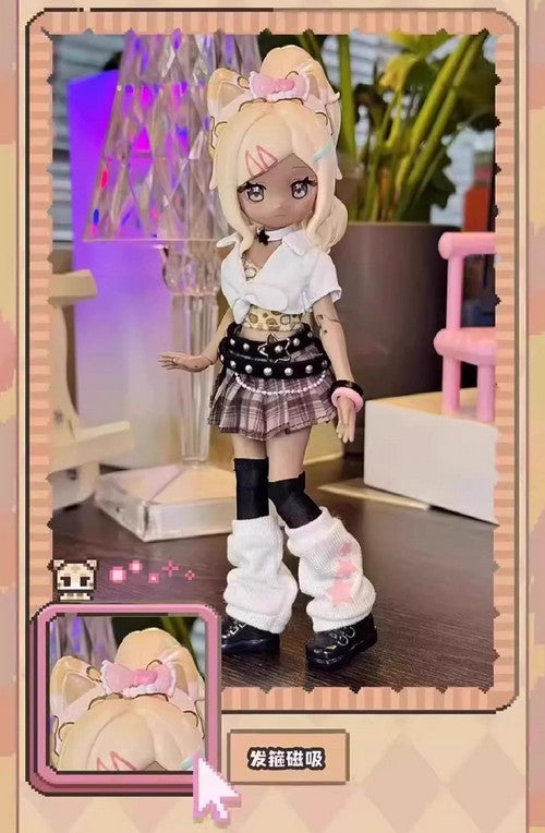 6Pcs Advocate Freedom Electronic Pets 20cm/7.8In Bjd Dolls Action Figures Gift