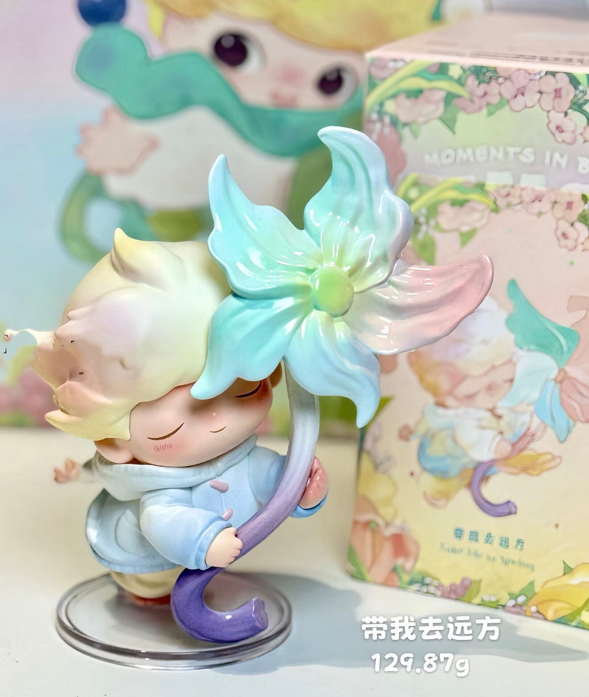 Dimoo Moments In Bloom Series Blind Box Figure Toy Doll Art Gift