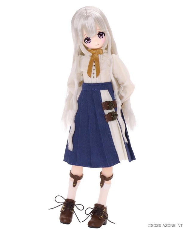 Azone Alvastaria Torte Dreaming Atelier Silver Hair Uniform 8.4In Bjd 1/6 Gift