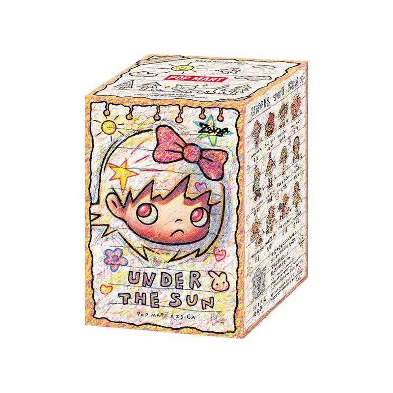 Authentic Zsiga Under The Sun Series Blind Box Figures Toy Art Gift Doll